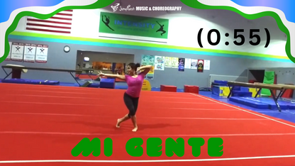 Mi Gente  Floor Routine [0:55]