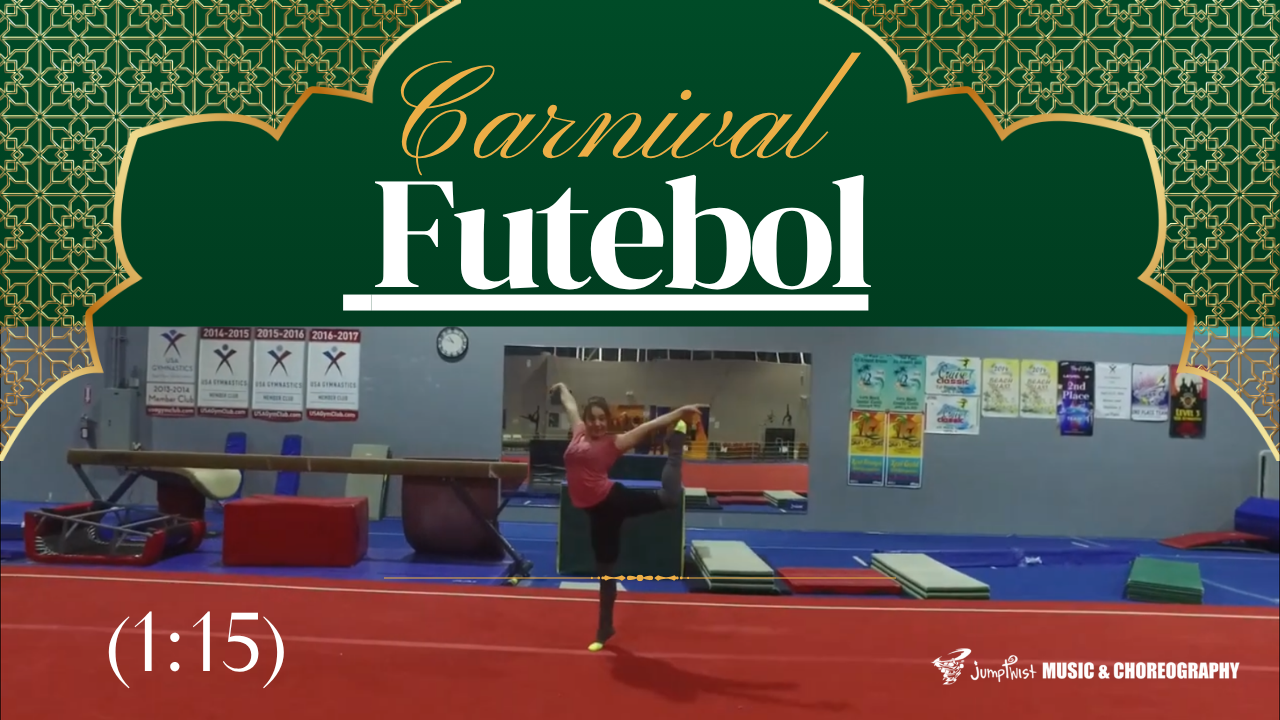 Carnival Futebol Floor Routine  [1:15]